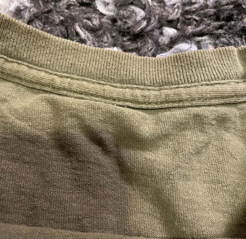 Hillstomp Stump Logo Olive Green Graphic Band T-Shirt - Picture 3 of 3